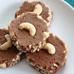 Chocolate Cashew Shortbread