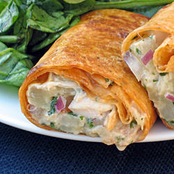 Thai Chicken Curry Wraps