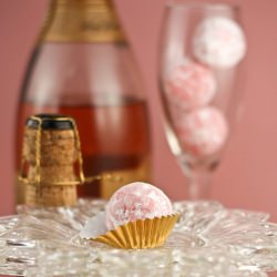 Pink Champagne Truffles