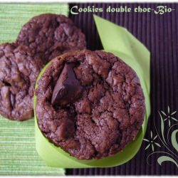 Organic Double Choc Cookies