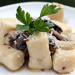 Gnocchi ai Funghi