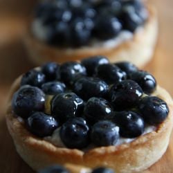 Blueberry Ricotta Tarts