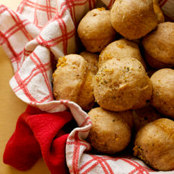 Whole Wheat Garlic Butter Rolls