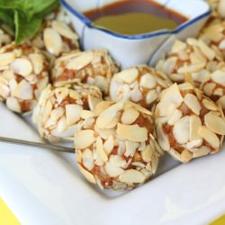 Almond Crusted Meat & Shrimp Balls