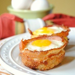 Bacon and Egg Cups