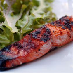 Grilled Salmon Paprika