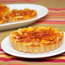 Peaches & Cream Tartlettes