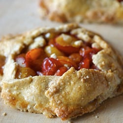 Tiny Plum Galettes