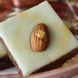 Chocolate Almond Burfi