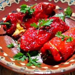 Stuffed Peppers with Cheese