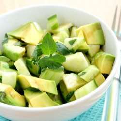 Cucumber Avocado Salad w/Mint
