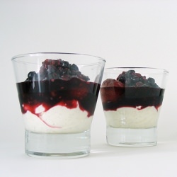 Berries Poached in Wine