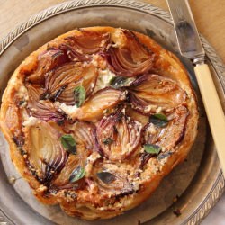 Red Onion & Goats Cheese Tart Tatin