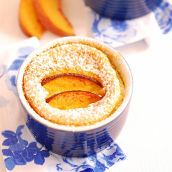 Peach Clafoutis