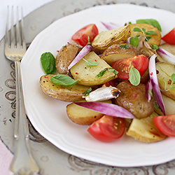 Roasted Potato and Herb Salad