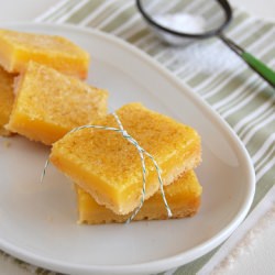Very Tangy Lime Lemon Bars