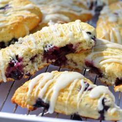 Lemon Blueberry Scones
