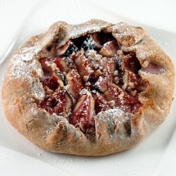 Fig Galettes w Honey & Cream Cheese