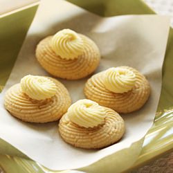 Twirly Lemon butter Cookies