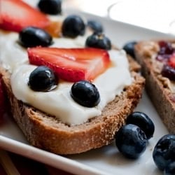 Fresh + Fruity Toast