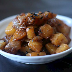Soy Cooked Potatoes