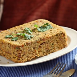 Eggless Vegetable-Nut Loaf