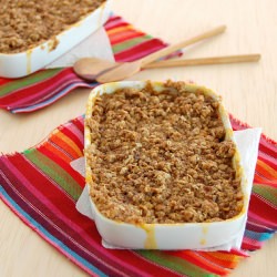Apple and Passion Fruit Crumble