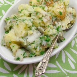 Buttered Potatoes with Parsley