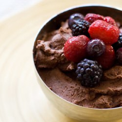 Olive Oil Chocolate Mousse