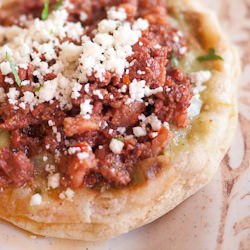 Verde Chorizo Gordita