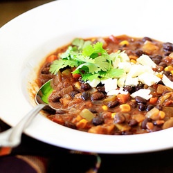 Black Bean and Sweet Potato Chili
