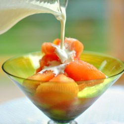 Freezer Peaches (n’ Cream)