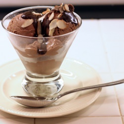 Chocolate Ganache Ice Cream