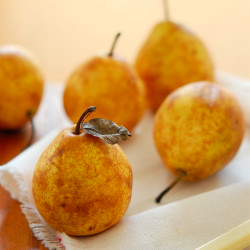 Winter Cole Pears and a Cake