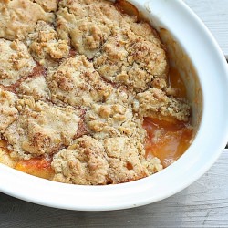 Oatmeal Cookie – Peach Cobbler