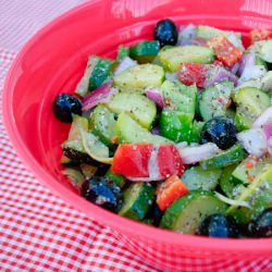 Marinated Zucchini Salad