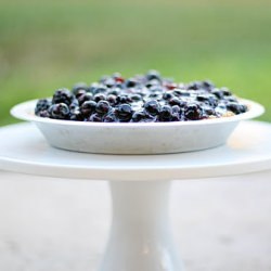 Fresh Blueberry Pie