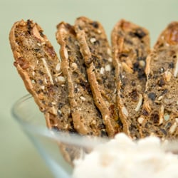 Wild Rice Crackers