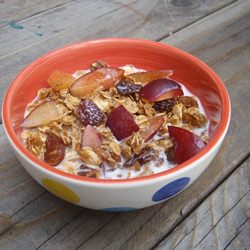 Honey Roasted Chai-Spiced Granola