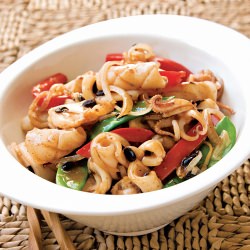 Black Beans Squid