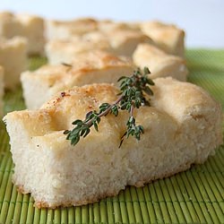 Thyme Garlic Focaccia