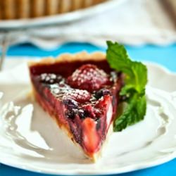 Frozen Mixed Berry Tart