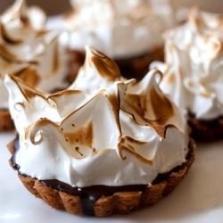 Mocha-Almond-Meringue Tarts