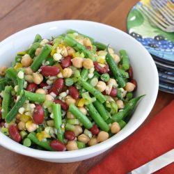 Fresh Three Bean Salad