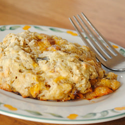 Oatmeal Peach Scones