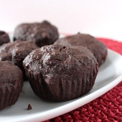Whole Wheat Brownie Muffins