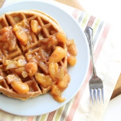 Peachy Waffle Sauce