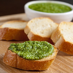 Arugula Walnut Pesto