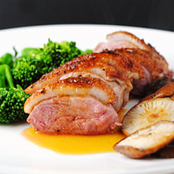 Duck with Pomegranate Sauce