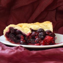 Blueberry Raspberry Pie
